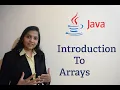 Java Tutorials 32 - Introduction To Arrays