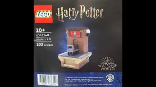 LEGO Instructions | Harry Potter | 6541140 | Platform 9 3/4 | Barnes and Noble | Promotional