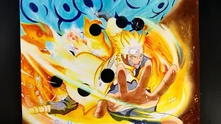 drawing naruto sage of six paths magnetic rasengan