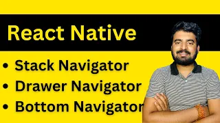 React Native Stack Drawer and Bottom Navigator In Hindi in Hindi Engineer Codewala