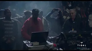 kanye west kid cudi father stretch my hands live at yeezy season 3 from madison square garden