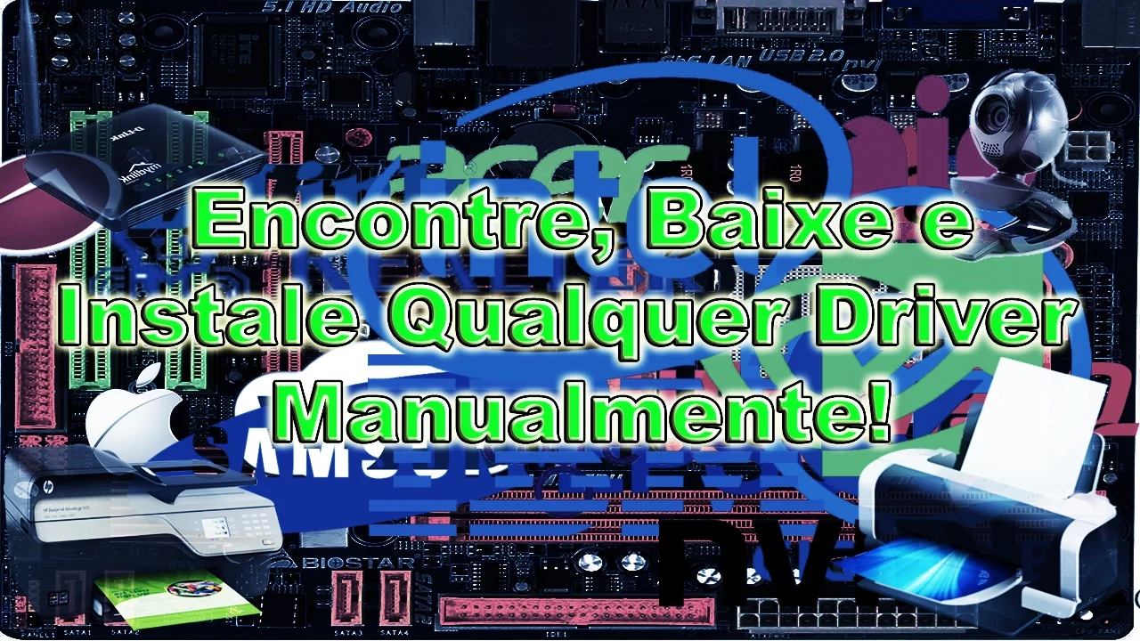 Como Encontrar, Baixar e Instalar Qualquer Driver Manualmente! (PC Sem Rede)