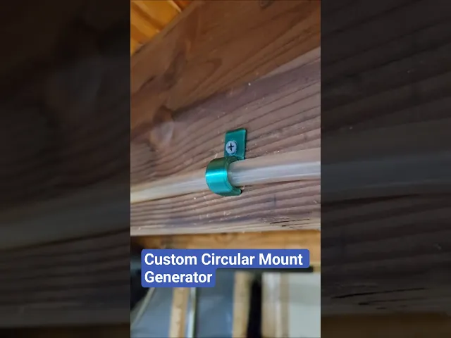 Screw-In Circular Cable Clip video thumbnail