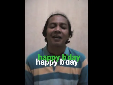 Story WA 30 detik Selamat Ulang Tahun Jamrud Shorts