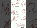 Download Lagu babymonster all members signature 😍✨ #babymonster #autographs #kpop