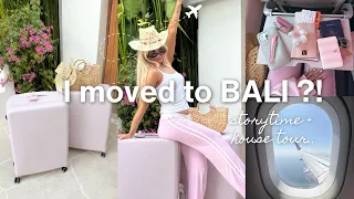 HUGE LIFE UPDATE moving to bali STORYTIME full villa tour