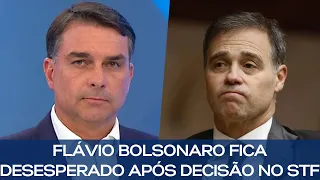 FLÁVIO BOLSONARO FICA DESESPERADO APÓS DECISÃO NO STF
