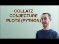 Codereview Collatz conjecture plots python