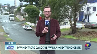 Detonação de rochas interdita SC-283 entre Arvoredo e Seara