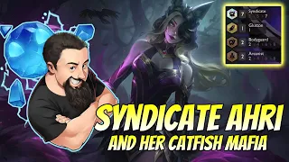 Syndicate Ahri - And her Catfish Mafia | TFT Neon Nights | Teamfight Tactics