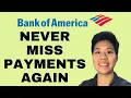 EASY How to Setup Automatic Credit Card Payments for Bank of America
