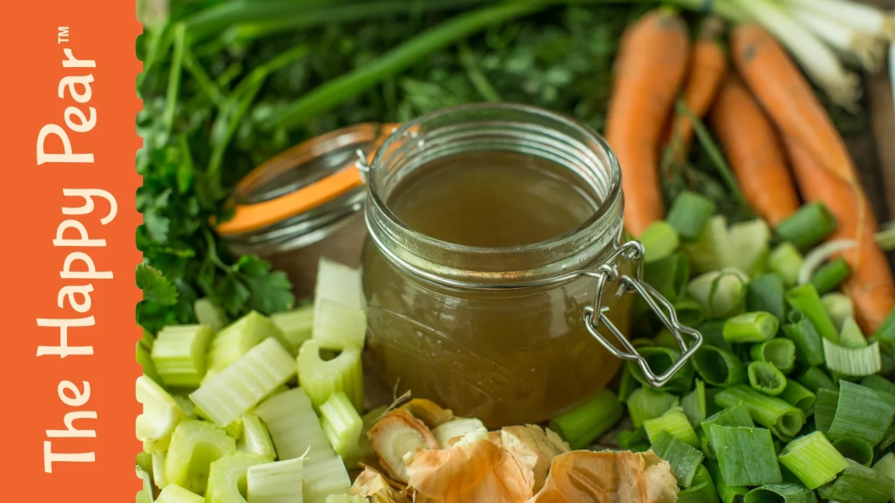Vegetable Stock Broth   How to make   Do