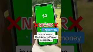 Here s why you should NEVER keep in Paypal Venmo or Cash App