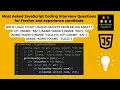 Remove Duplicate Objects from an Array in JavaScript javascript coding interview FrontendInsight