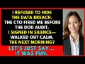 Fired for Refusing to Hide a Data Breach Before the DOD Audit What Happened the Next Morning