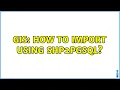 GIS How to import using shp2pgsql