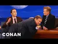 Jim Parsons Mayim Bialik Spanking Technique CONAN on TBS