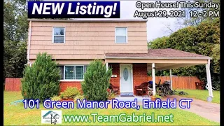 NEW Listing 101 Green Manor Road Enfield CT