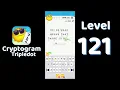 Cryptogram Tripledot Level 121 Answer SolutionGuruji