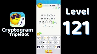 Cryptogram Tripledot Level 121 Answer SolutionGuruji