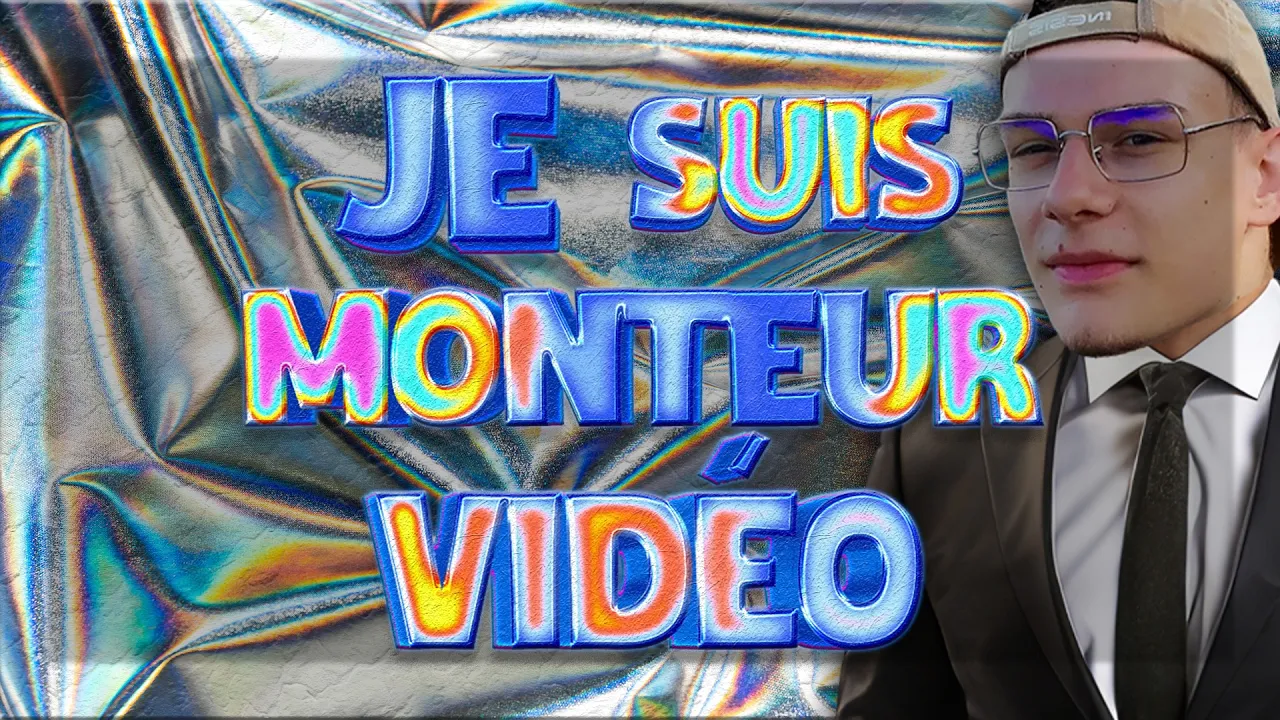 JE SUIS MONTEUR VIDÉO