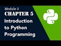 List Operations Module 3 Chapter 5 Python For Beginners Earning Tutor