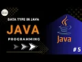 Data Type in Java Programming Comments in Java Programming Java Tutorial EC