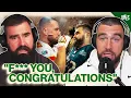 What Jason and Travis Kelce really said to each other after the Super Bowl