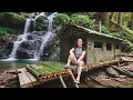 Download Lagu Building a Bamboo House Beside a Waterfall | Jungle Survival Shelter