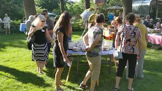 The cake walk was so fun