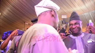 watch how pasuma danced shoki his daughters wedding