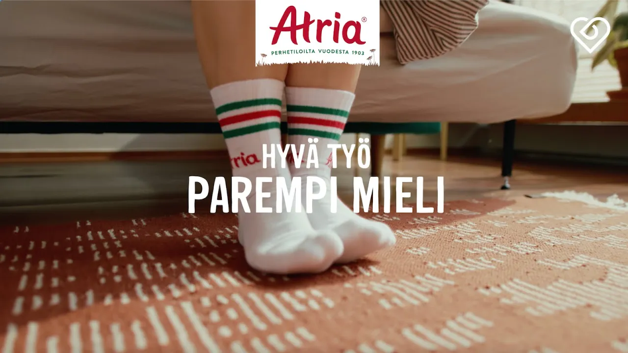 Duunitori — Atria — Paths for all experts (YouTube video ad)