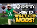 How To Update Your Mods SDK In College Football 27 After A Title Update