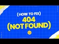 FIX net ERR - ABORTED 404 Not found java script error