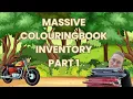Join me in this Massive Colouring book Inventory Part 1