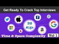 DS Algo Introduction Time Space Complexity Recursion