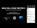 Build Full-Stack Twitter X - AI Generator Using SwiftUI NodeJS and OpenAI with an Admin Dashboard