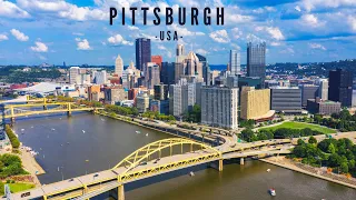Stunning Aerial Views of Pittsburgh The Steel City Like Never Before