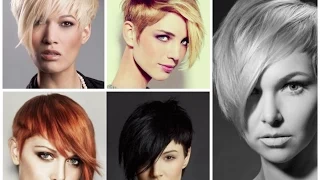 Pixie with long bangs haircut - trendy hair ideas