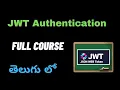Jwt authentication full course Jwt rolebased project Easy Learning Channel
