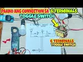PAANO ANG CONNECTION SA 6 TERMINALS NG TOGGLE SWITCH