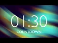90 Seconds Timer with Relaxing Music and Alarm