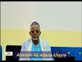 Lagu Abwaan Ali adane khayre aya ka Hadley fashionable isaaqa 