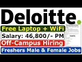 Deloitte Recruitment 2026 Deloitte Vacancy 2026 Salary 4 LPA Deloitte Jobs 2026 Fresher Job