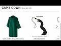 How to Order Cap Gown and Tassel Unit From Jostens Website