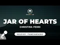 Jar of Hearts - Christina Perri (Male Key - Piano Karaoke)