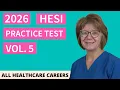 HESI Practice Test 2026 Vol 5 60 Questions with Explained Answers