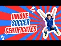 Soccer Certificates That Will MAKE Players SHINE