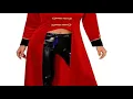 Womens Circus Ringmaster Cosplay Performance Costume Velvet Tailcoat Fringe Boards Renaissance Gothi