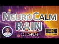 Soothing NeuroCalm Rain Serotonin Oxytocin Vagus Nerve Activation Sleep Noise 12 Hours